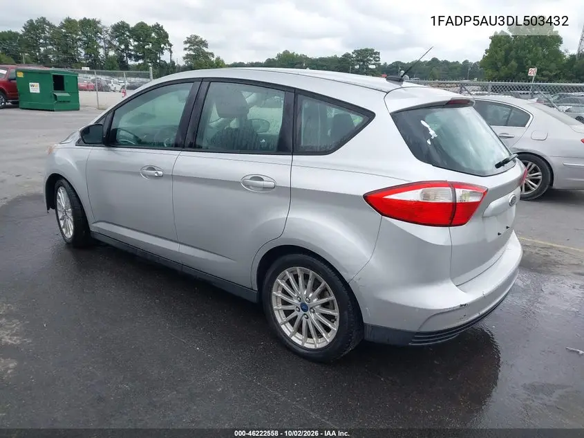 2013 FORD C-MAX VIN 1FADP5AU3DL503432 — фото 3