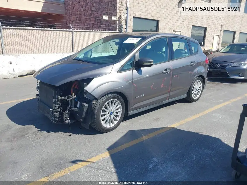 2013 FORD C-MAX VIN 1FADP5AU5DL518921 — фото 2