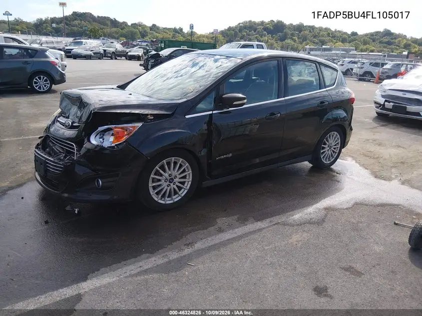 2015 FORD C-MAX VIN 1FADP5BU4FL105017 — фото 2