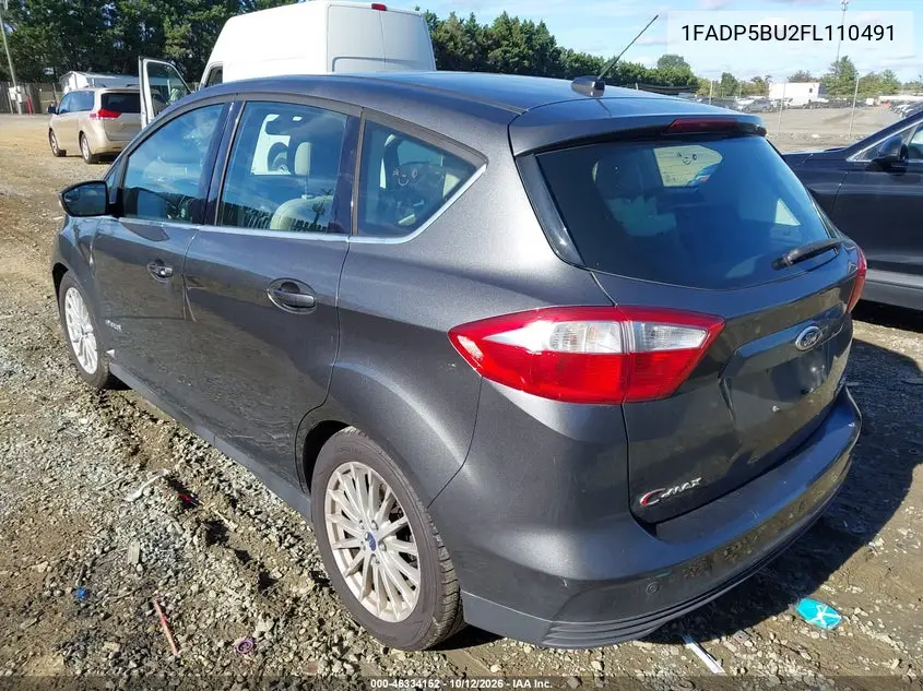 2015 FORD C-MAX VIN 1FADP5BU2FL110491 — фото 3