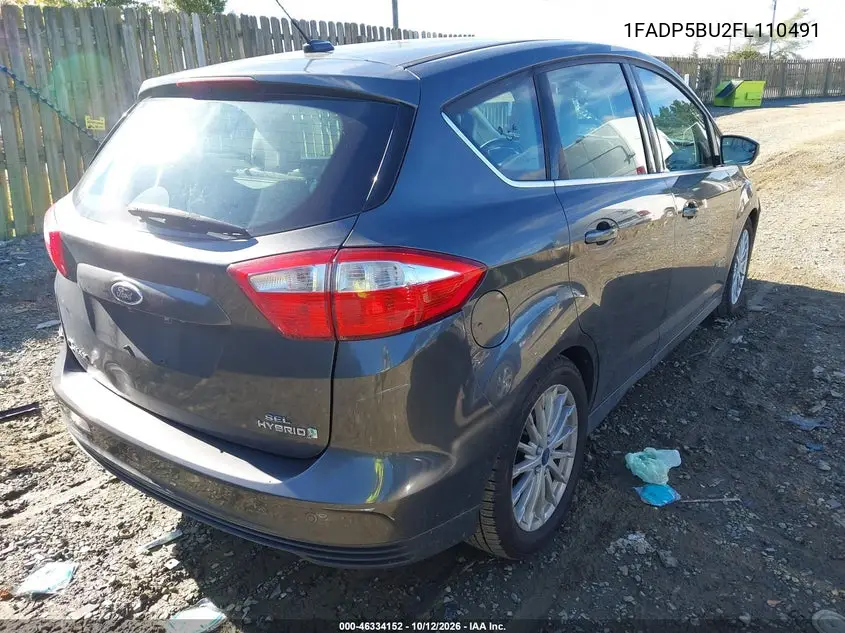 2015 FORD C-MAX VIN 1FADP5BU2FL110491 — фото 4