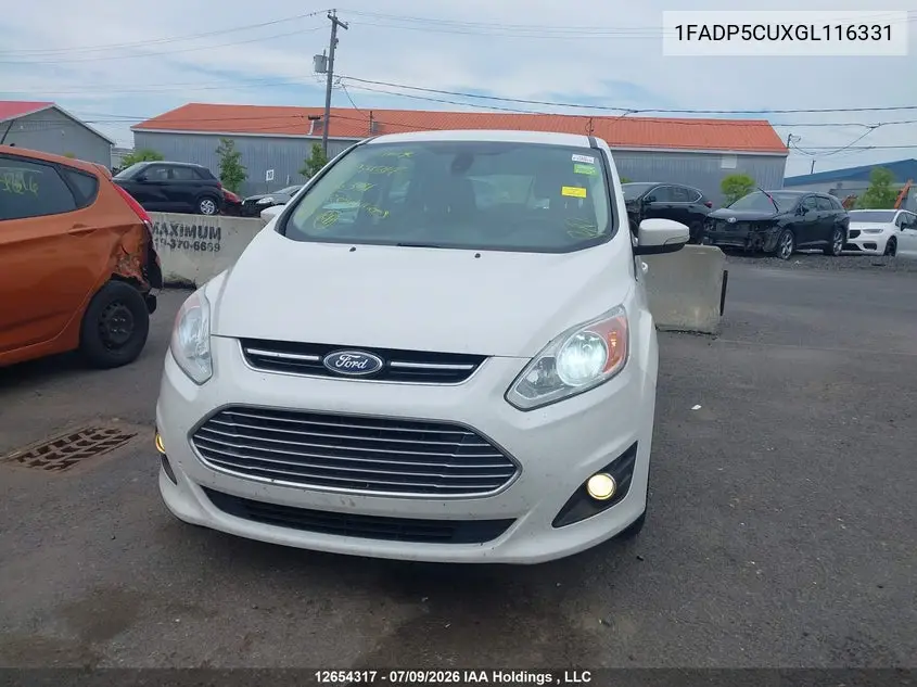 2016 FORD C-MAX VIN 1FADP5CUXGL116331 — фото 11