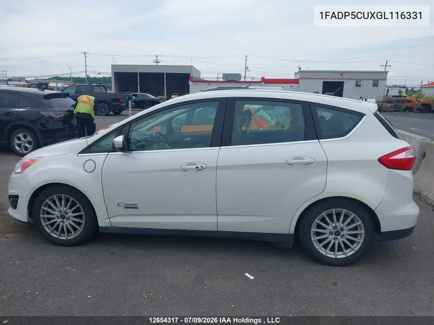 2016 FORD C-MAX VIN 1FADP5CUXGL116331 — фото 13