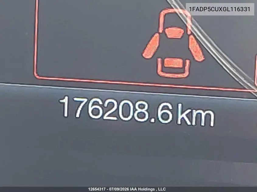 2016 FORD C-MAX VIN 1FADP5CUXGL116331 — фото 14