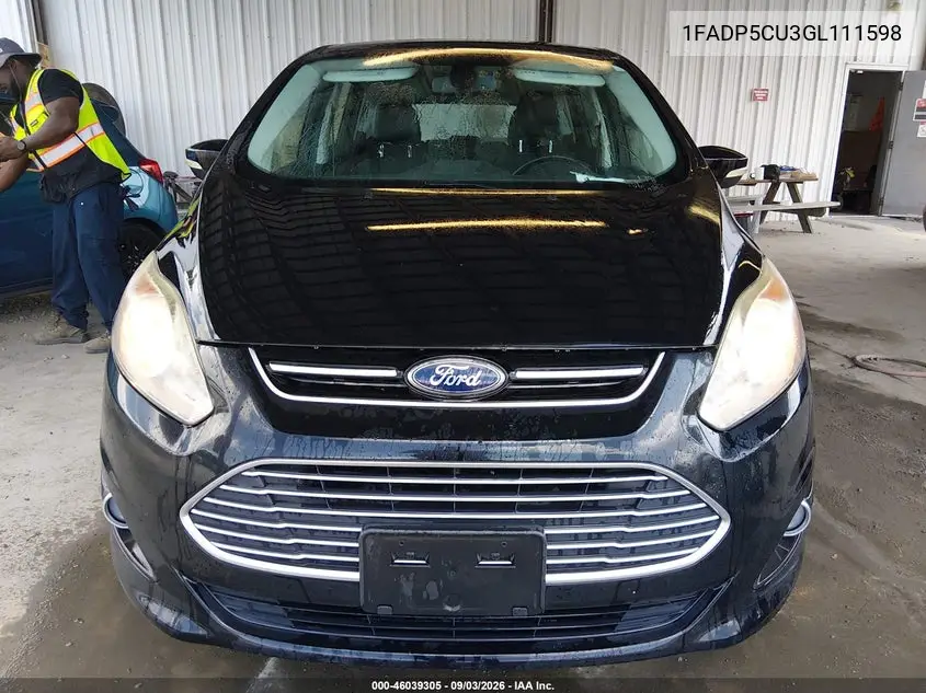 2016 FORD C-MAX VIN 1FADP5CU3GL111598 — фото 12
