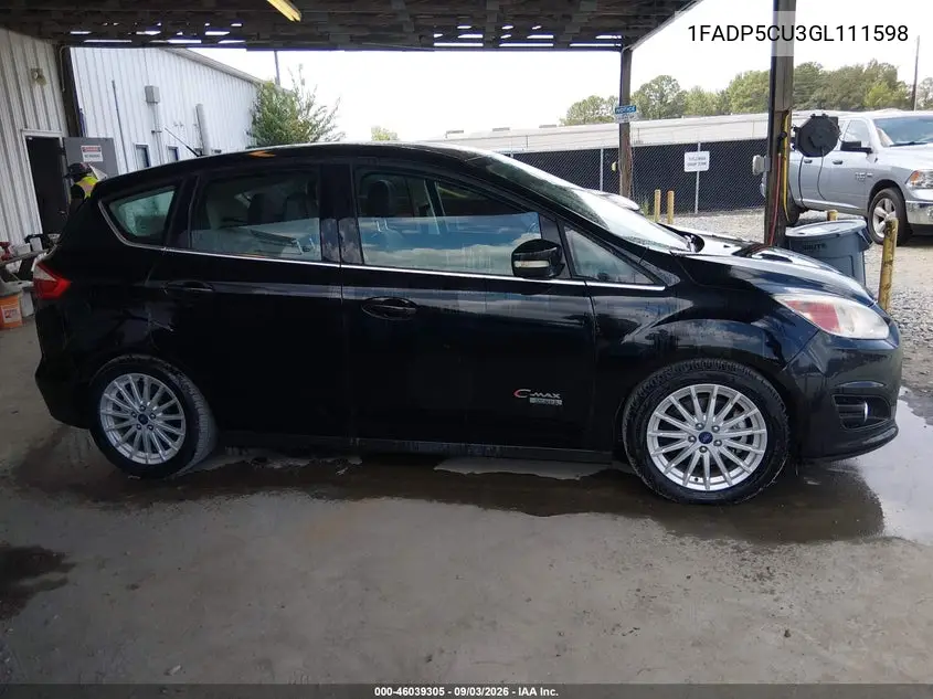 2016 FORD C-MAX VIN 1FADP5CU3GL111598 — фото 13