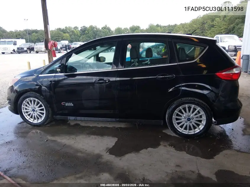2016 FORD C-MAX VIN 1FADP5CU3GL111598 — фото 14