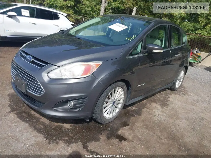 2016 FORD C-MAX VIN 1FADP5BU5GL108266 — фото 2