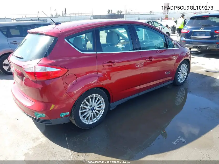 2016 FORD C-MAX VIN 1FADP5CU9GL109273 — фото 4