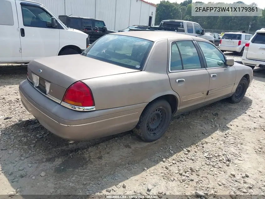 2001 FORD CROWN VICTORIA VIN 2FAFP73W41X179361 — фото 4