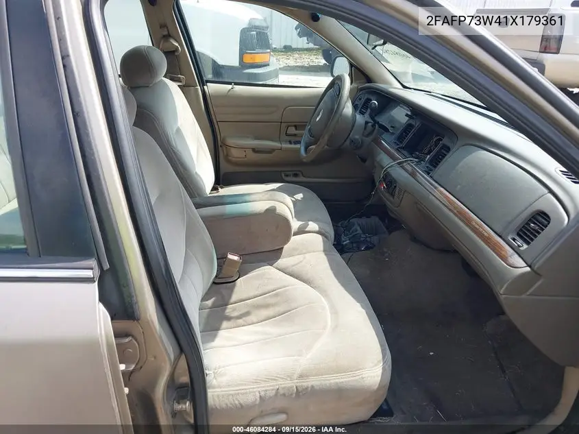 2001 FORD CROWN VICTORIA VIN 2FAFP73W41X179361 — фото 5