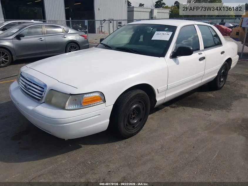 2004 FORD CROWN VICTORIA VIN 2FAFP73W34X136182 — фото 2