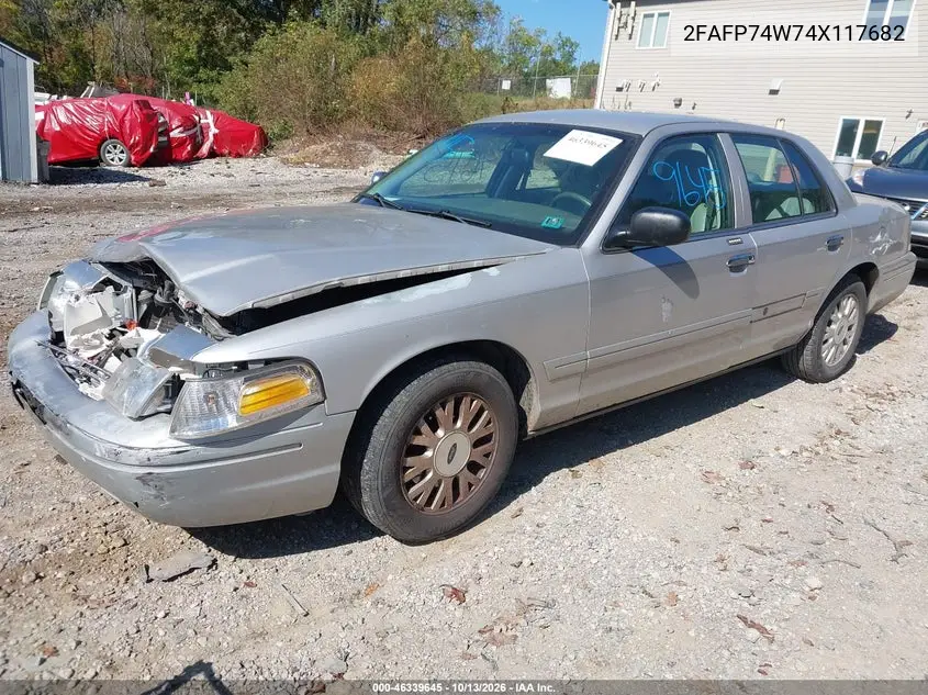 2004 FORD CROWN VICTORIA VIN 2FAFP74W74X117682 — фото 2