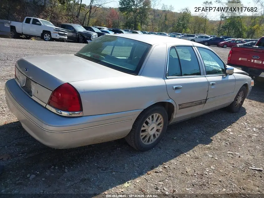 2004 FORD CROWN VICTORIA VIN 2FAFP74W74X117682 — фото 4