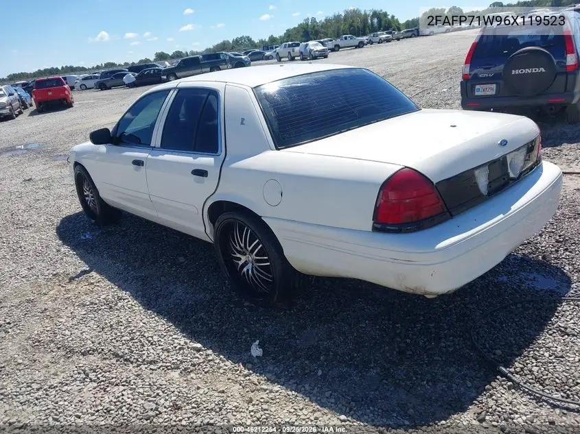 2006 FORD CROWN VICTORIA VIN 2FAFP71W96X119523 — фото 3