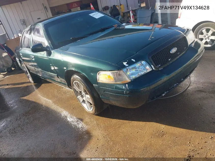 FORD CROWN VICTORIA 2009, VIN 2FAHP71V49X134628