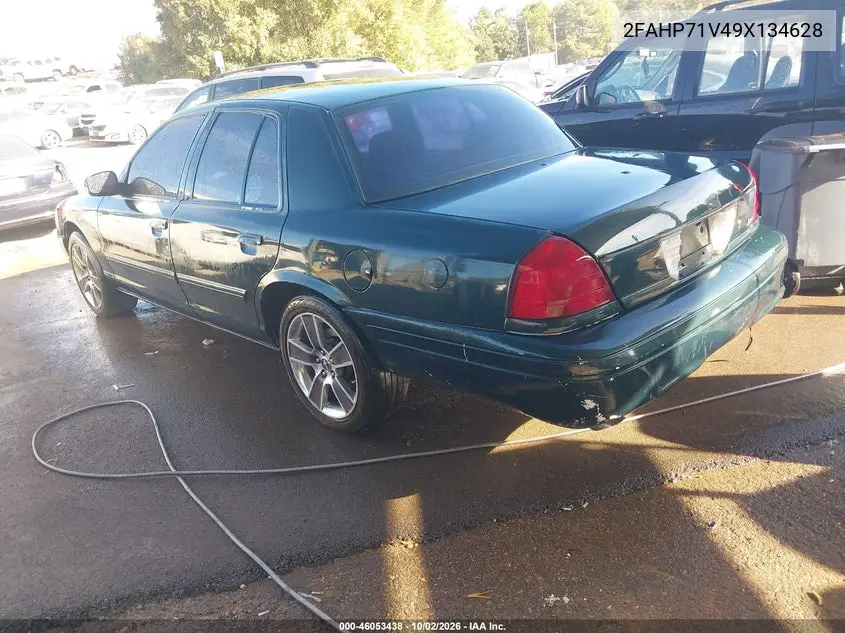 2009 FORD CROWN VICTORIA VIN 2FAHP71V49X134628 — фото 3
