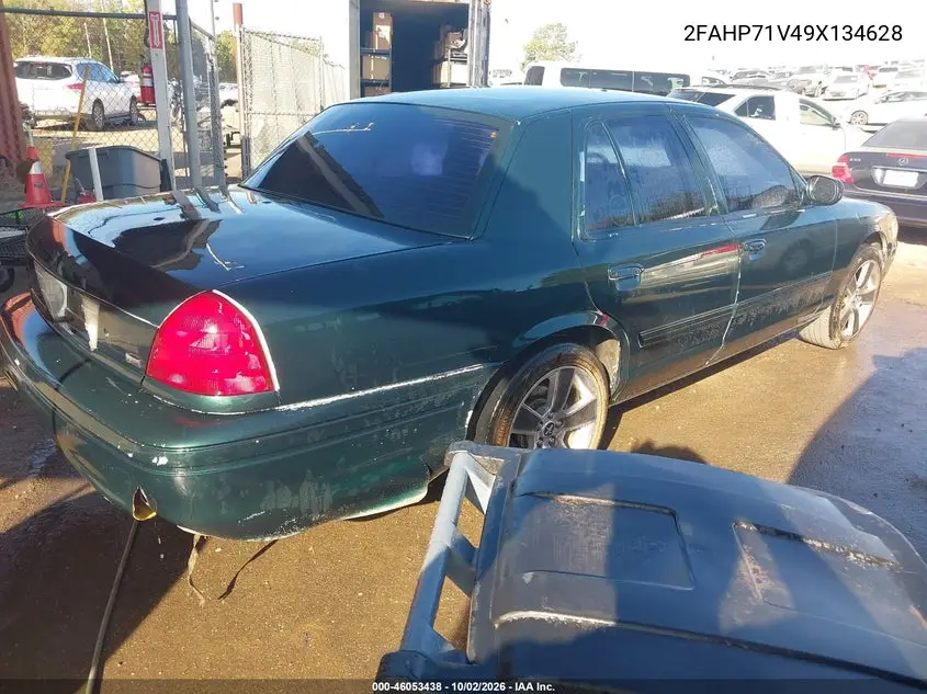 2009 FORD CROWN VICTORIA VIN 2FAHP71V49X134628 — фото 4