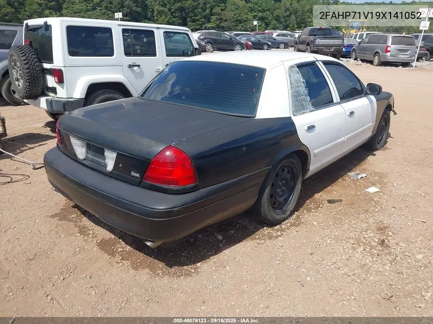 2009 FORD CROWN VICTORIA VIN 2FAHP71V19X141052 — фото 4