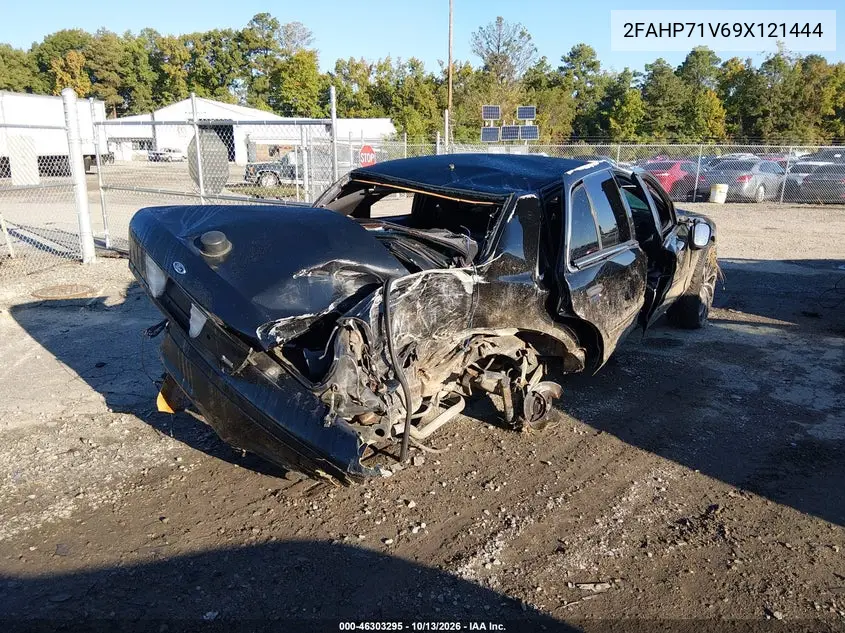 2009 FORD CROWN VICTORIA VIN 2FAHP71V69X121444 — фото 4