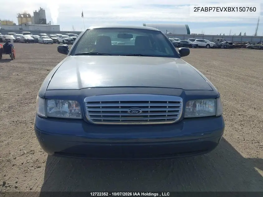 2011 FORD CROWN VICTORIA VIN 2FABP7EVXBX150760 — фото 13