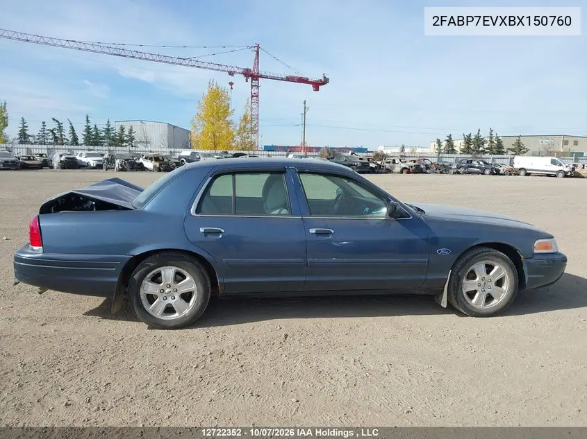 2011 FORD CROWN VICTORIA VIN 2FABP7EVXBX150760 — фото 14
