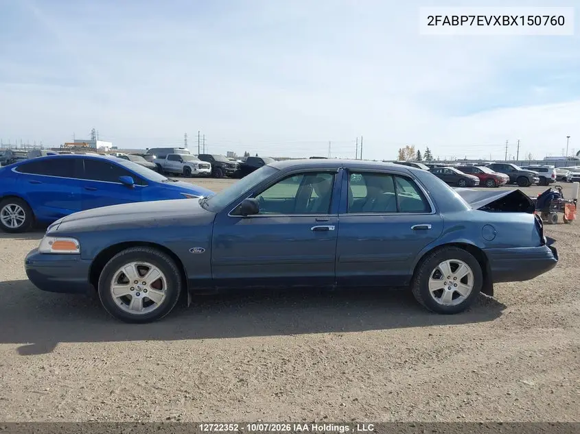 2011 FORD CROWN VICTORIA VIN 2FABP7EVXBX150760 — фото 15