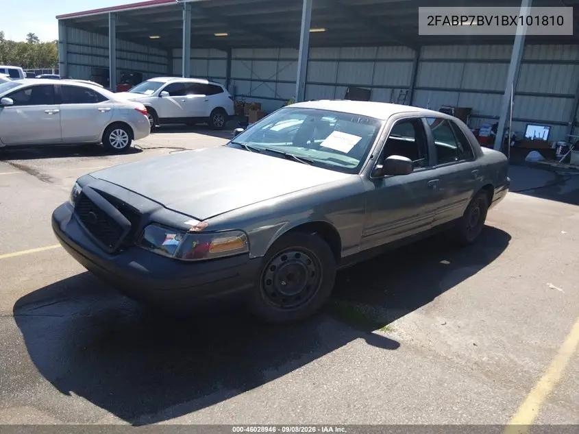 2011 FORD CROWN VICTORIA VIN 2FABP7BV1BX101810 — фото 2