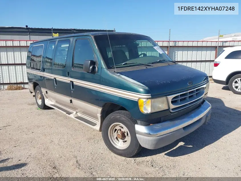 FORD ECONOLINE 2000, VIN 1FDRE142XYHA07248