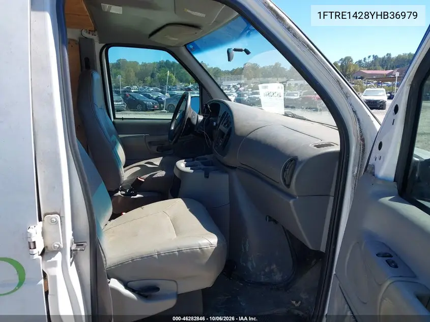 2000 FORD ECONOLINE VIN 1FTRE1428YHB36979 — фото 5