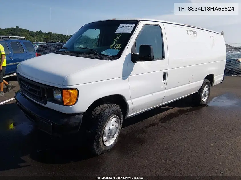 2003 FORD ECONOLINE VIN 1FTSS34L13HA68824 — фото 2