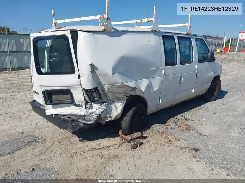 2003 FORD ECONOLINE VIN 1FTRE14223HB12329 — фото 4