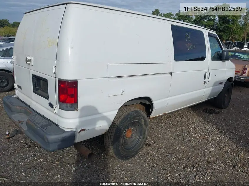 2004 FORD ECONOLINE VIN 1FTSE34P54HB22539 — фото 4