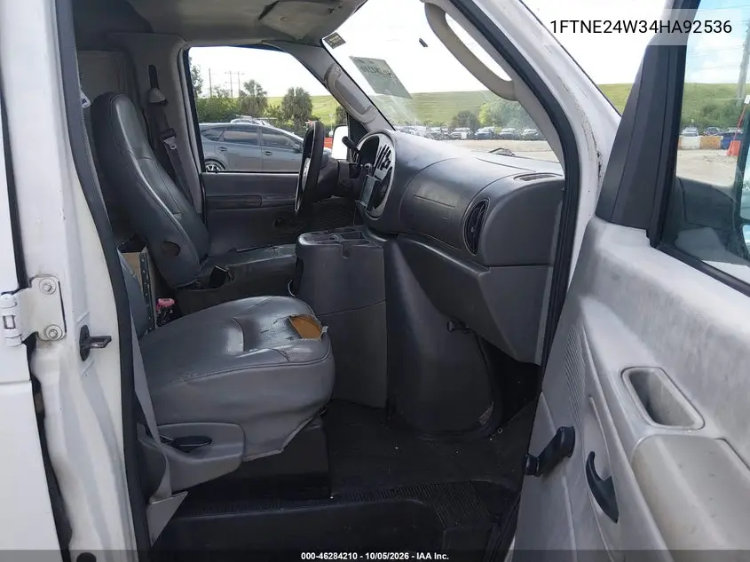 2004 FORD ECONOLINE VIN 1FTNE24W34HA92536 — фото 5