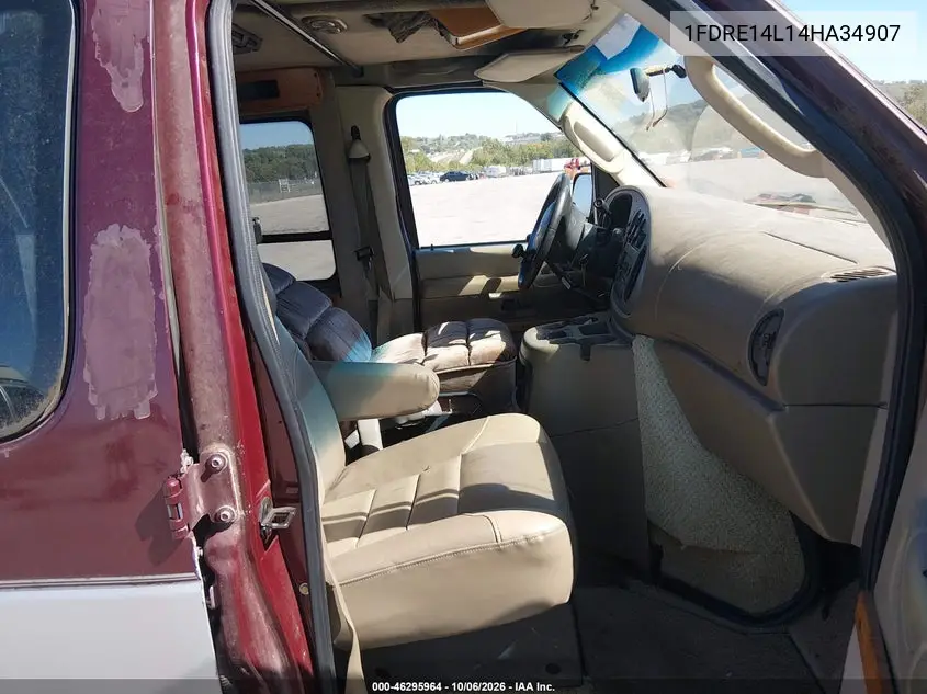 2004 FORD ECONOLINE VIN 1FDRE14L14HA34907 — фото 5