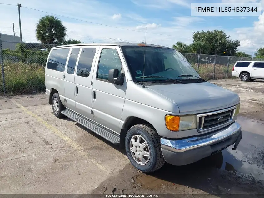 FORD ECONOLINE 2005, VIN 1FMRE11L85HB37344