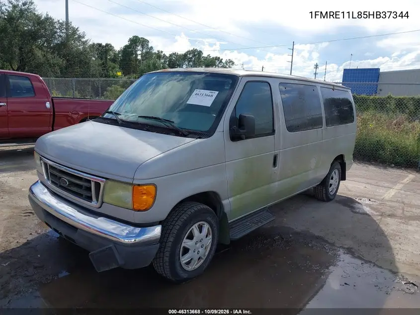 2005 FORD ECONOLINE VIN 1FMRE11L85HB37344 — фото 2