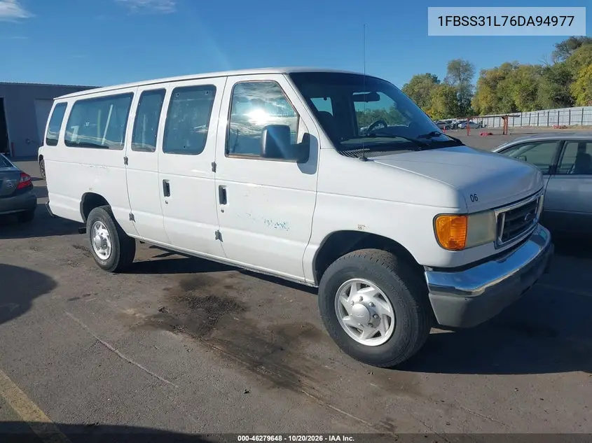 FORD ECONOLINE 2006, VIN 1FBSS31L76DA94977