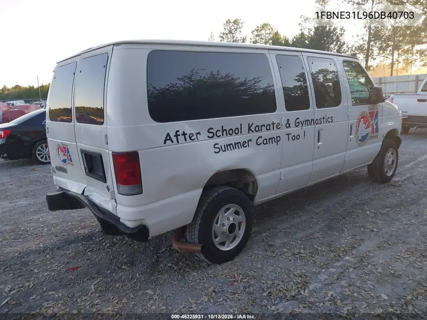 2006 FORD ECONOLINE VIN 1FBNE31L96DB40703 — фото 4