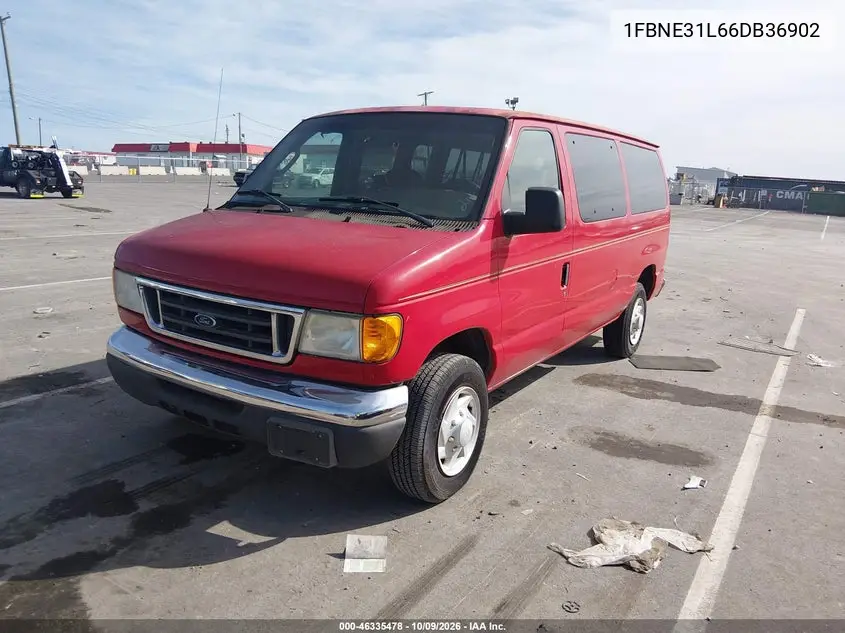 2006 FORD ECONOLINE VIN 1FBNE31L66DB36902 — фото 2