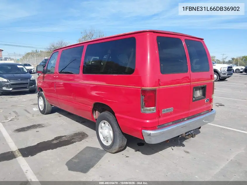 2006 FORD ECONOLINE VIN 1FBNE31L66DB36902 — фото 3