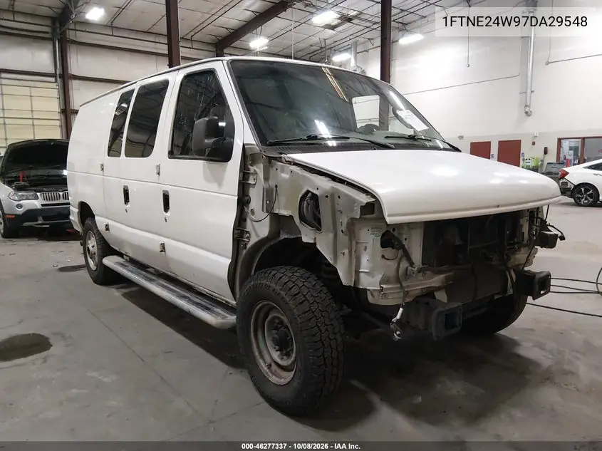 FORD ECONOLINE 2007, VIN 1FTNE24W97DA29548