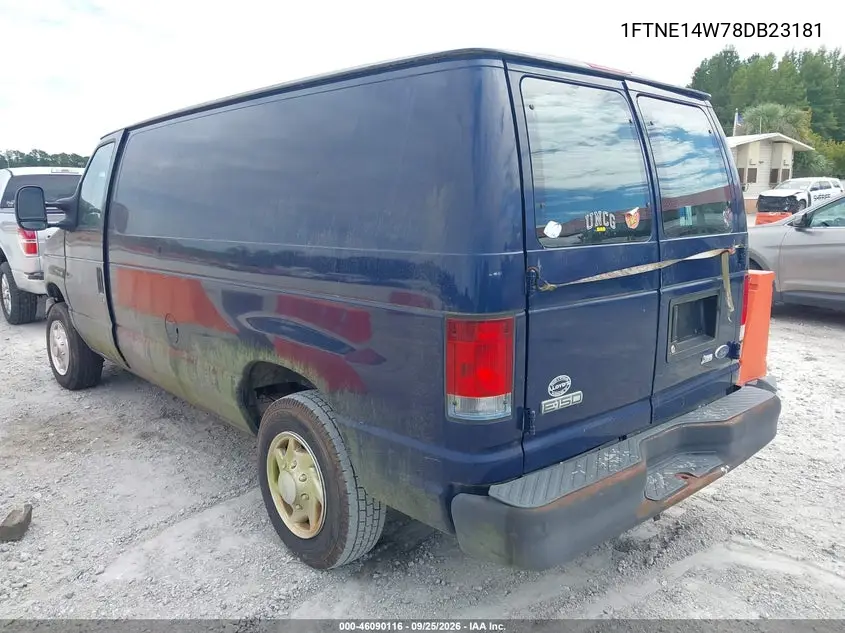 2008 FORD ECONOLINE VIN 1FTNE14W78DB23181 — фото 3