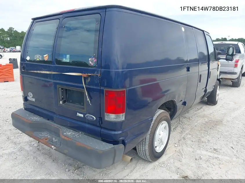2008 FORD ECONOLINE VIN 1FTNE14W78DB23181 — фото 4