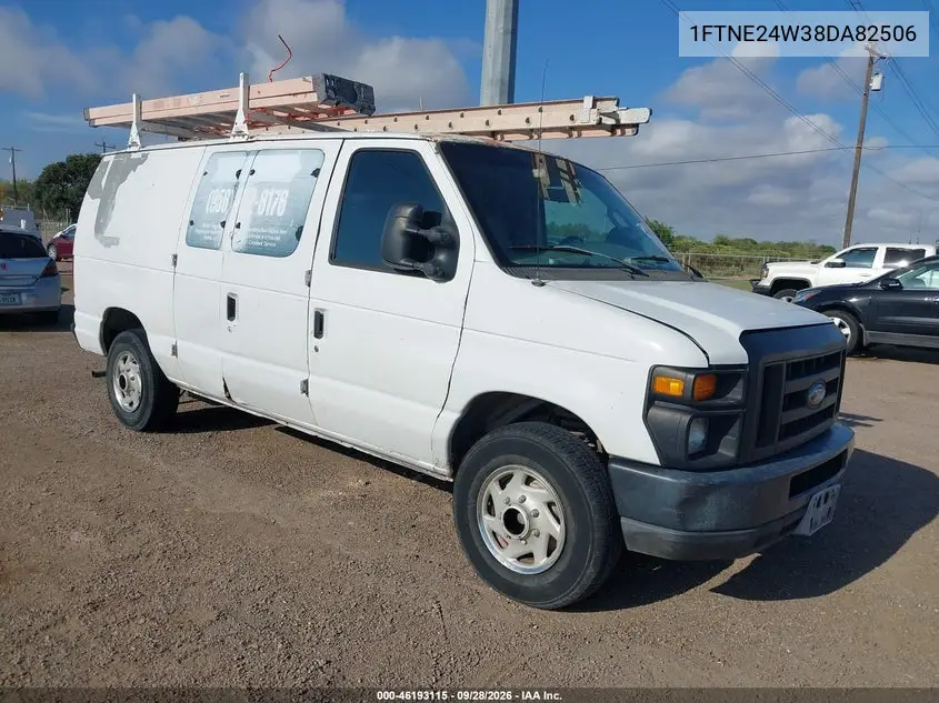 FORD ECONOLINE 2008, VIN 1FTNE24W38DA82506