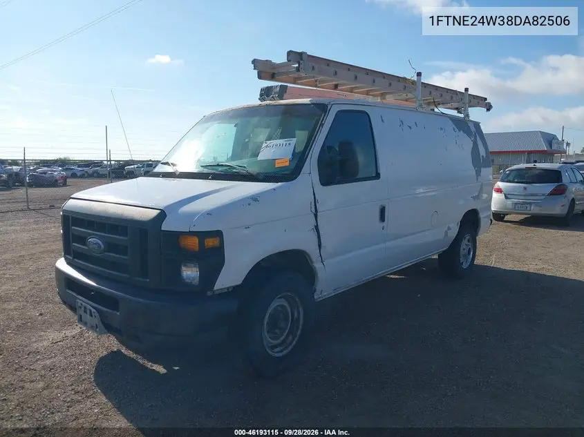 2008 FORD ECONOLINE VIN 1FTNE24W38DA82506 — фото 2