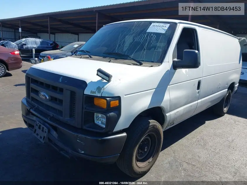 2008 FORD ECONOLINE VIN 1FTNE14W18DB49453 — фото 2