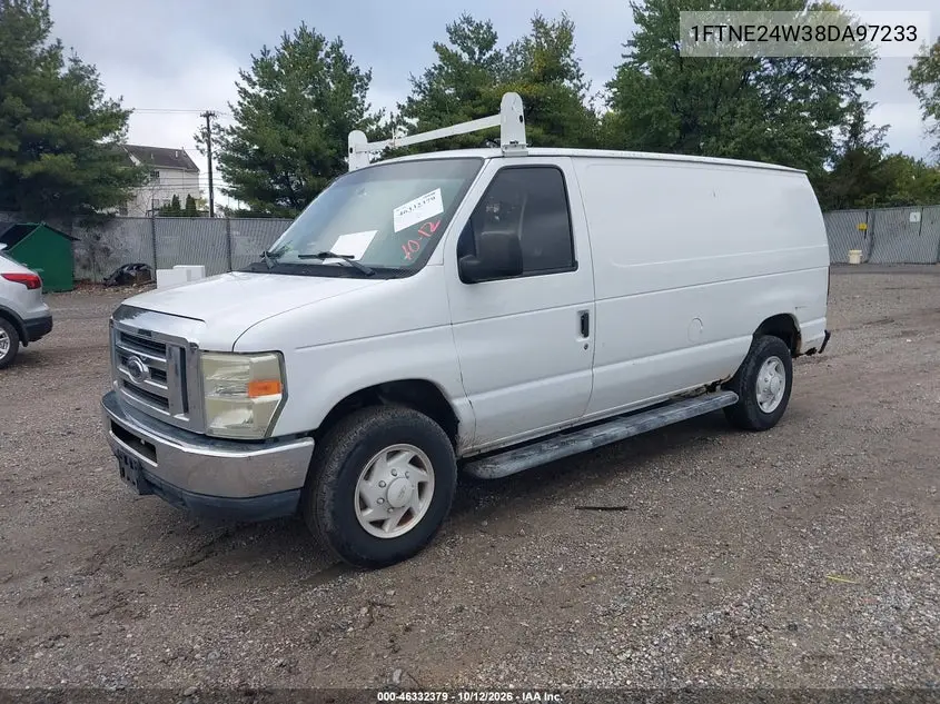 2008 FORD ECONOLINE VIN 1FTNE24W38DA97233 — фото 2