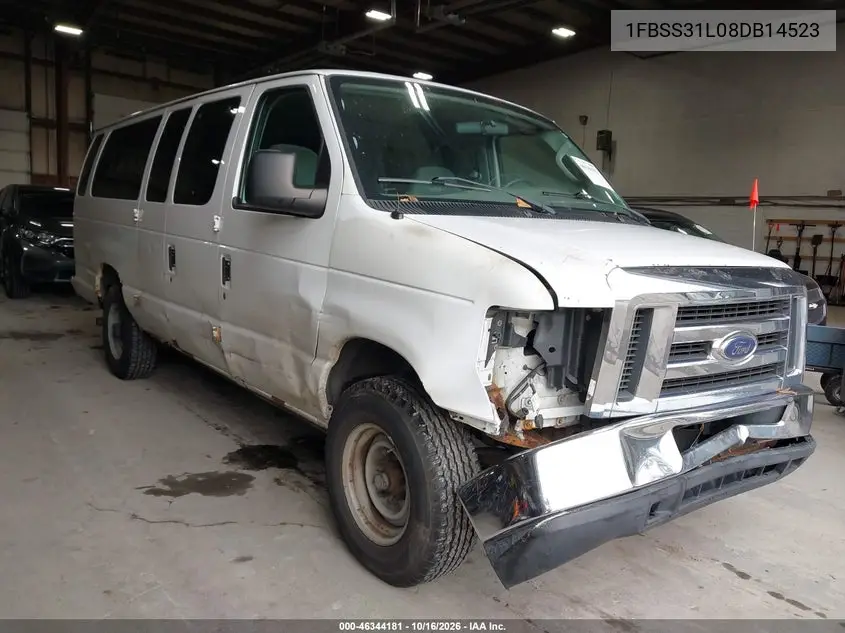FORD ECONOLINE 2008, VIN 1FBSS31L08DB14523