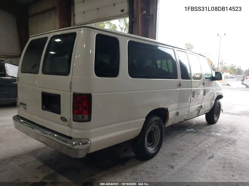 2008 FORD ECONOLINE VIN 1FBSS31L08DB14523 — фото 4